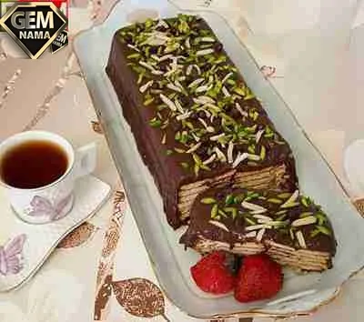 طرز تهيه کيک يخچالی