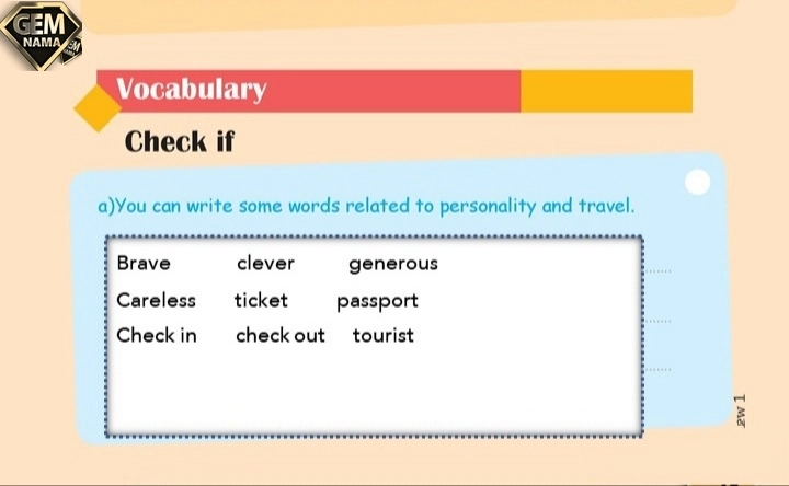 جواب vocabulary صفحه ۴3 زبان انگلیسی پایه نهم
