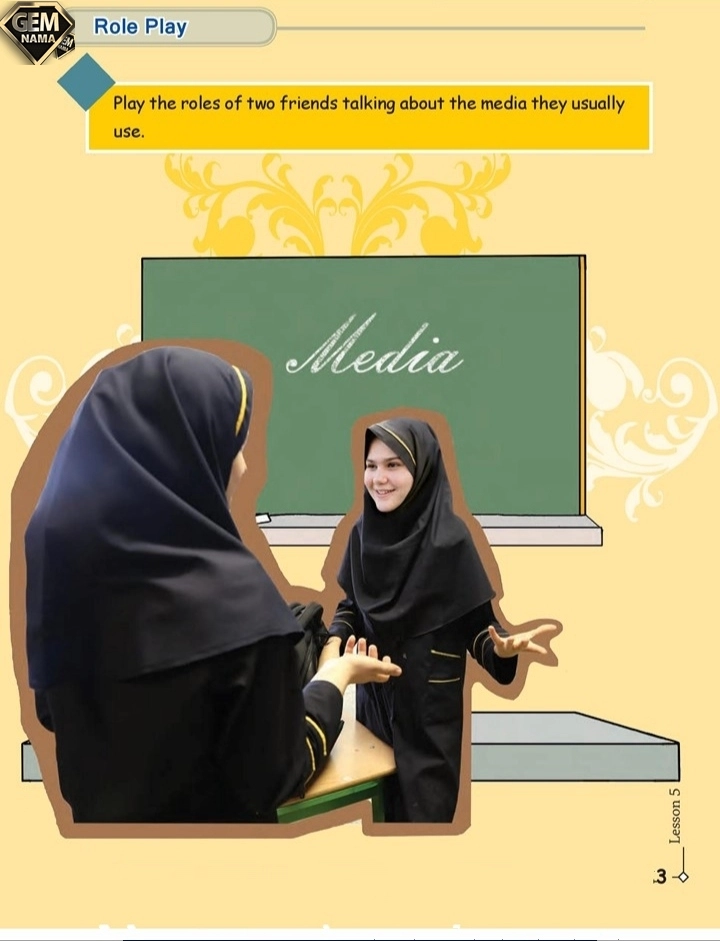 جواب role play صفحه 61 درس 3 زبان انگلیسی پایه نهم