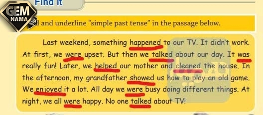 جواب find it درس 5 زبان انگلیسی صفحه 89 پایه نهم