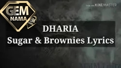 دانلود آهنگ sugar brownies از dharia متن و ترجمه