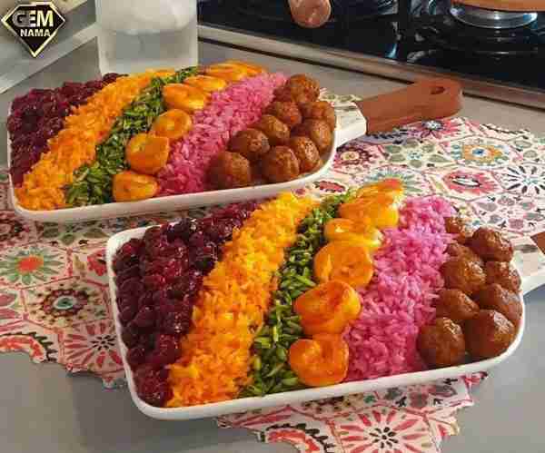 طرز تهیه آلبالو پلو با گوشت چرخ کرده قلقلی