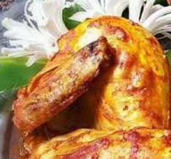 طرز تهیه باقالی پلو با مرغ با ته دیگ باقلا