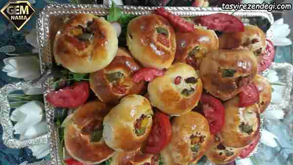 طرز تهیه پیراشکی لقمه ای خوشمزه پیش غذای مجلسی