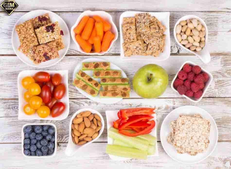 چه مواد غذایی برای عصرانه مفید است