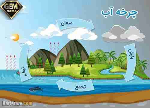 بررسی اهمیت چرخه آب در طبیعت از تبخیر تا بارش