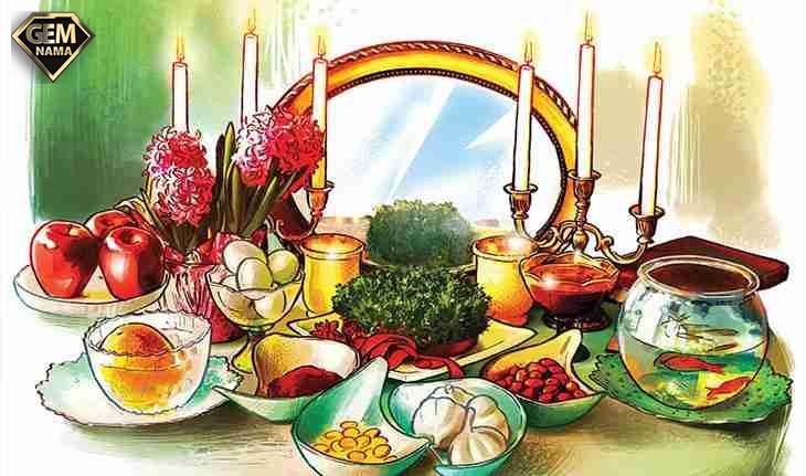 تحقیق کودکانه در مورد سفره هفت سین